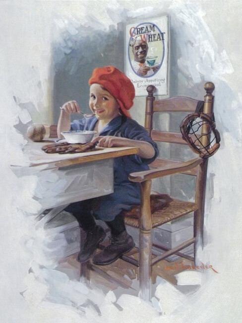Edward V. Brewer - 1923 | Medium: Oil and photograph on canvas